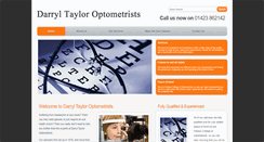 Desktop Screenshot of darryltayloroptometrist.co.uk